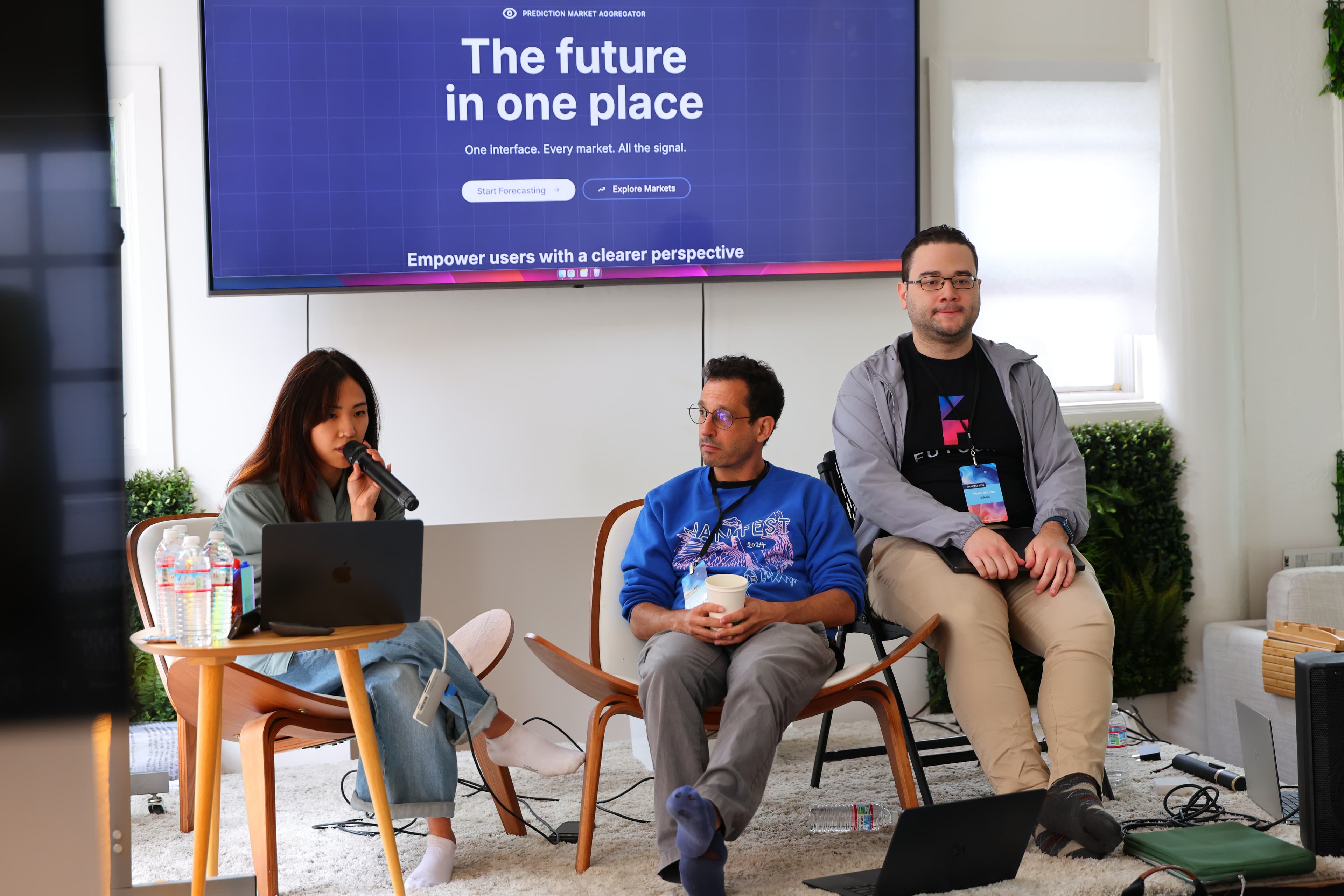 Presented our new product, Predict.PM, at Manifest — Oakland, CA